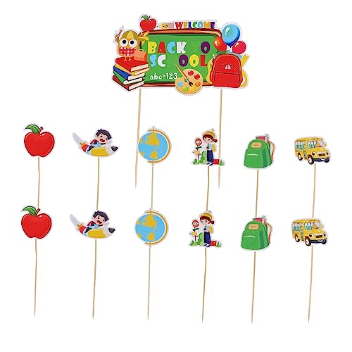 KOMBIUDA Hübsches Kuchendekorationsset Aus Papier Für Desserts Kuchen Partys 13-teilig Sicher Für Jungen Und Mädchen KOMBIUDA Hübsches Kuchendekorationsset Aus Papier Für Desserts Kuchen Partys 13-teilig Sicher Für Jungen Und Mädchen von KOMBIUDA