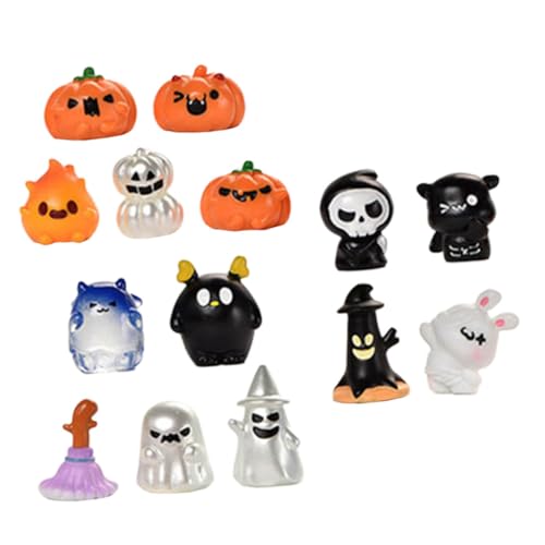 KOMBIUDA 14stücke Teiliges Halloween Miniaturfiguren Resin Lebendige Dekorationen Für Halloween-Partys Deko Für Zuhause Und Büro KOMBIUDA 14stücke Teiliges Halloween Miniaturfiguren Resin Lebendige Dekorationen Für Halloween-Partys Deko Für Zuhause Und Büro von KOMBIUDA