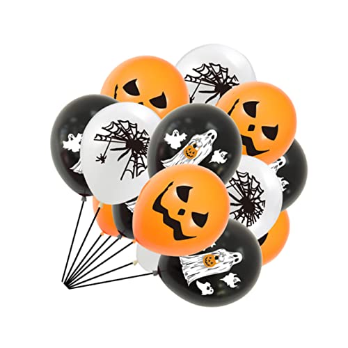 KOMBIUDA 15 Stück Kürbis-spinnen-ballon Halloween-geisterballons Halloween-punschballons Partyballon Luftballons Für Geburtstagsfeiern Pastellfarbene Luftballons Halloween-ballon Emulsion KOMBIUDA 15 Stück Kürbis-spinnen-ballon Halloween-geisterballons Halloween-punschballons Partyballon Luftballons Für Geburtstagsfeiern Pastellfarbene Luftballons Halloween-ballon Emulsion von KOMBIUDA
