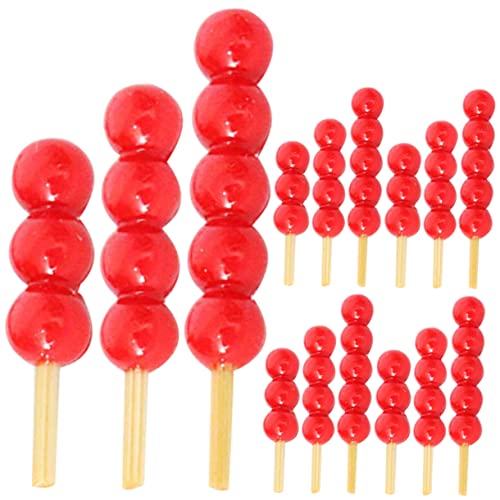 KOMBIUDA 15 Stück Simulierte kandierte Haws Partyzubehör Miniatur-Puppenhauszubehör Machen Sie es Mini-Essen für kinderspielzeug Fotografie-Requisiten Mini-Sachen Harz rot KOMBIUDA 15 Stück Simulierte kandierte Haws Partyzubehör Miniatur-Puppenhauszubehör Machen Sie es Mini-Essen für kinderspielzeug Fotografie-Requisiten Mini-Sachen Harz rot von KOMBIUDA