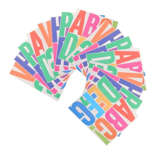 KOMBIUDA 16 Blatt Wasserfeste Alphabet Aufkleber Selbstklebende Buchstaben Sticker für Scrapbooking Mailbox Büro Schuldekoration Wetterfeste Farbintensive Abziehbare Diy Buchstaben Sets KOMBIUDA 16 Blatt Wasserfeste Alphabet Aufkleber Selbstklebende Buchstaben Sticker für Scrapbooking Mailbox Büro Schuldekoration Wetterfeste Farbintensive Abziehbare Diy Buchstaben Sets von KOMBIUDA