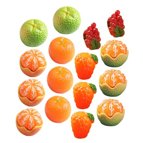 KOMBIUDA 16 Stück Simulation Mini Früchte Harz Deko Obst Fruchtornamente Für DIY Bastelzubehör Lebensechte Miniatur Früchte Gemischter Stil KOMBIUDA 16 Stück Simulation Mini Früchte Harz Deko Obst Fruchtornamente Für DIY Bastelzubehör Lebensechte Miniatur Früchte Gemischter Stil von KOMBIUDA