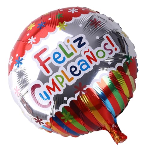 KOMBIUDA 18 runder Heliumballon Geburtstag Luftballons Partyballons angaangaq farbige decoration luftbalons farbelfarben wasserballon balloons partytisch Party Folienballons Emulsion Film von KOMBIUDA