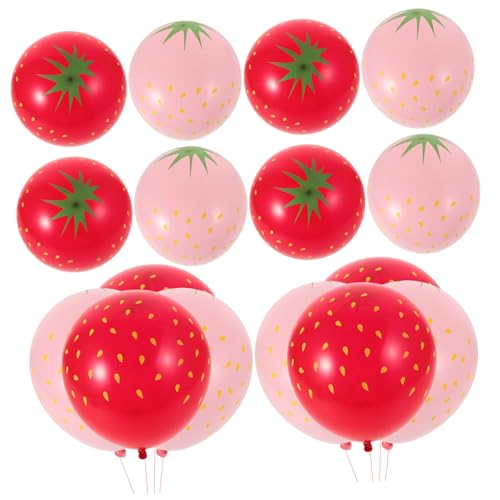 KOMBIUDA 18 Stück Erdbeerballons Ballon Charme Für Den Schulabschluss Quaste Obstballons Ballons Kleine Auspuffballons Home Ballons Kleine Kuchendekoration Emulsion KOMBIUDA 18 Stück Erdbeerballons Ballon Charme Für Den Schulabschluss Quaste Obstballons Ballons Kleine Auspuffballons Home Ballons Kleine Kuchendekoration Emulsion von KOMBIUDA