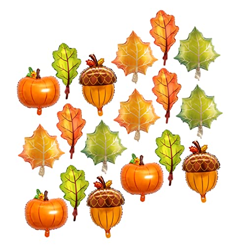 KOMBIUDA 18 Stück Folienballons geburtstagsfeier dekorationen im herbst Danksagungsballons thanksgiving dekoration thanksgiving decoration Herbst-Kürbis-Ballon Ballonbogen fallen KOMBIUDA 18 Stück Folienballons geburtstagsfeier dekorationen im herbst Danksagungsballons thanksgiving dekoration thanksgiving decoration Herbst-Kürbis-Ballon Ballonbogen fallen von KOMBIUDA