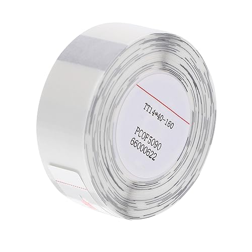 KOMBIUDA 1Rolle Selbstklebende Thermoetiketten Transparente Etikettenrolle für Adress Versandetikettierung Reißfest für Etikettendrucker KOMBIUDA 1Rolle Selbstklebende Thermoetiketten Transparente Etikettenrolle für Adress Versandetikettierung Reißfest für Etikettendrucker von KOMBIUDA