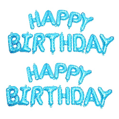 KOMBIUDA Geburtstagsballon-set Buchstabenballons Aus Aluminiumfolie Jungen-geburtstagsdekorationen Für Jungen Und Mädchen KOMBIUDA Geburtstagsballon-set Buchstabenballons Aus Aluminiumfolie Jungen-geburtstagsdekorationen Für Jungen Und Mädchen von KOMBIUDA