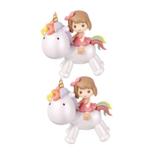 KOMBIUDA Einzigartiges Tortenaufsatz-Set mit Einhorn-Mädchen-Statue Babyparty-Kuchendekorationen aus PVC gefertigte Miniatur-Statue Ornament für die Geburtstagsparty KOMBIUDA Einzigartiges Tortenaufsatz-Set mit Einhorn-Mädchen-Statue Babyparty-Kuchendekorationen aus PVC gefertigte Miniatur-Statue Ornament für die Geburtstagsparty von KOMBIUDA