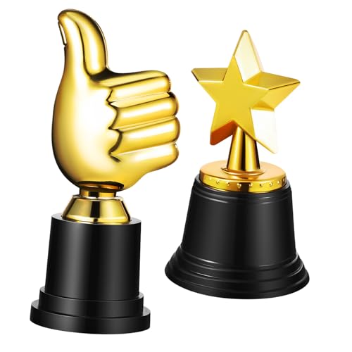 KOMBIUDA 2 Stück Kindertrophäen Wie Trophäen Zur Belohnung Sterntrophäen Party Sporttrophäen Trophäen Für Haken Sterntrophäen Pokal Auszeichnungstrophäen Mini Trophäen Kleine KOMBIUDA 2 Stück Kindertrophäen Wie Trophäen Zur Belohnung Sterntrophäen Party Sporttrophäen Trophäen Für Haken Sterntrophäen Pokal Auszeichnungstrophäen Mini Trophäen Kleine von KOMBIUDA