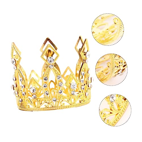 KOMBIUDA 2 Stück Kronenverzierung Geburtstagsfeier Krone Für Kuchenzubehör Kuchendekoration Für Freunde Mini-krone Prinzessin Geburtstagstorte Origination Silver Aluminiumlegierung KOMBIUDA 2 Stück Kronenverzierung Geburtstagsfeier Krone Für Kuchenzubehör Kuchendekoration Für Freunde Mini-krone Prinzessin Geburtstagstorte Origination Silver Aluminiumlegierung von KOMBIUDA
