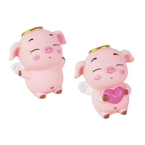 KOMBIUDA 2 Stück Pig Doll Cake Adornment Niedliche Kuchendeko für Geburtstagsfeiern Essbare Tortendekoration Robuste Harzfiguren Unvergessliche Fotos und Farbenfrohe Feiern KOMBIUDA 2 Stück Pig Doll Cake Adornment Niedliche Kuchendeko für Geburtstagsfeiern Essbare Tortendekoration Robuste Harzfiguren Unvergessliche Fotos und Farbenfrohe Feiern von KOMBIUDA