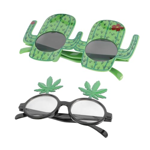 KOMBIUDA 2 Stück Styling -Brille Gläser Fotoautomat mit Ahornbrille cactus glasses partyhüte kindergeburtstag Fotoautomat für Geburtstagsfeiern Geburtstagsfoto Requisiten Brille Plastik KOMBIUDA 2 Stück Styling -Brille Gläser Fotoautomat mit Ahornbrille cactus glasses partyhüte kindergeburtstag Fotoautomat für Geburtstagsfeiern Geburtstagsfoto Requisiten Brille Plastik von KOMBIUDA