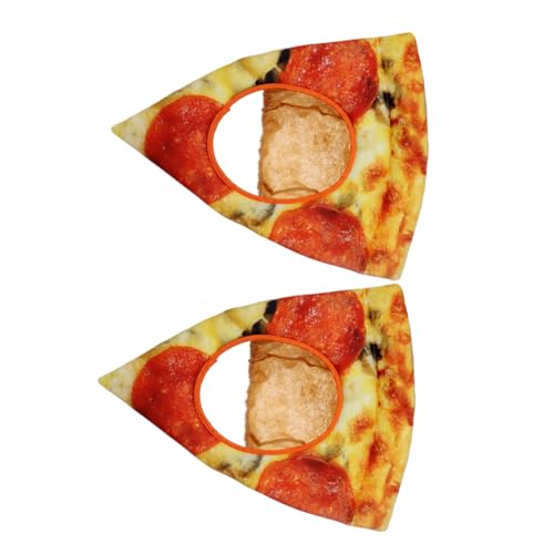 KOMBIUDA 2 Stück Teiliges Pizza-kostüm - Lustiger Cosplay Hut mit Weichem Atmungsaktivem Material Auffälliges Festival Partyzubehör Bequem und Pflegeleicht für Party und Performance KOMBIUDA 2 Stück Teiliges Pizza-kostüm - Lustiger Cosplay Hut mit Weichem Atmungsaktivem Material Auffälliges Festival Partyzubehör Bequem und Pflegeleicht für Party und Performance von KOMBIUDA