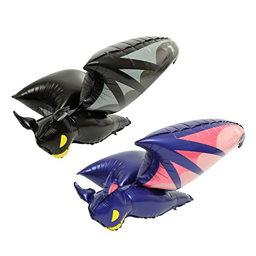 KOMBIUDA 2 Stücke Fledermausballon aus Aluminiumfolie luftballons halloween klamotten gasballon ballonie aufblasen Feiertagsballons aufblasbare Spielzeuge für Halloween-Schlauchboote KOMBIUDA 2 Stücke Fledermausballon aus Aluminiumfolie luftballons halloween klamotten gasballon ballonie aufblasen Feiertagsballons aufblasbare Spielzeuge für Halloween-Schlauchboote von KOMBIUDA