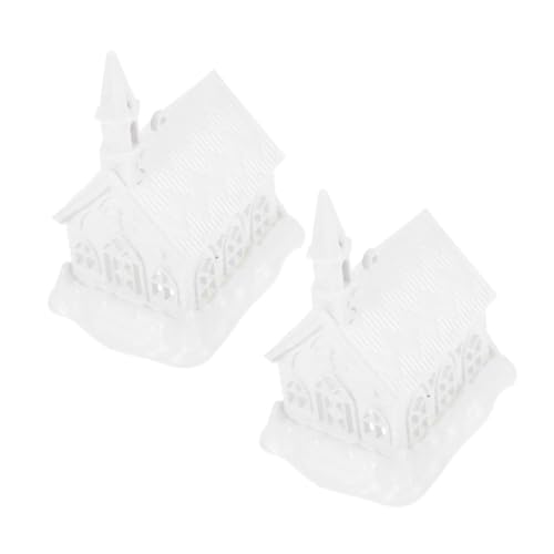 KOMBIUDA 2 Stücke Unbemalte Häuser DIY Blanko-bastelanhänger Für Kinder Unfertige Ornamente Hängende Dekoration Baumornament KOMBIUDA 2 Stücke Unbemalte Häuser DIY Blanko-bastelanhänger Für Kinder Unfertige Ornamente Hängende Dekoration Baumornament von KOMBIUDA