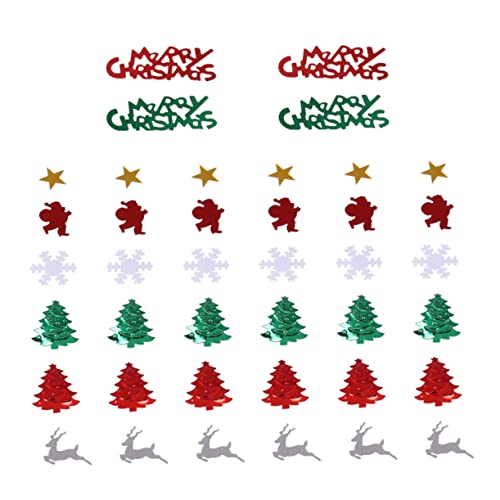 KOMBIUDA 2 Weihnachtstischkonfetti klein Winter weihnachtliche Tischdekoration Party Sträusel büro dekoration bürodekoration Weihnachtsfeier Dekoration Weihnachtskonfetti Plastik Colorful KOMBIUDA 2 Weihnachtstischkonfetti klein Winter weihnachtliche Tischdekoration Party Sträusel büro dekoration bürodekoration Weihnachtsfeier Dekoration Weihnachtskonfetti Plastik Colorful von KOMBIUDA