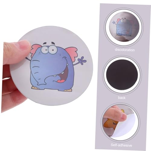 KOMBIUDA 20 Stück Hitzeempfindliche Klebe-Potty-Sticker mit Farbwechsel Abziehbare Toiletten-trainingsaufkleber für Jungen und Mädchen Cartoon-Motive Einfache Anbringung und Rückstandsfrei von KOMBIUDA