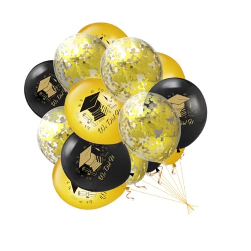 KOMBIUDA 20 Stück Luftballons zum Abschluss party decoration party dekoration Glitzernde Luftballons goldene ballons Dekorationsballons dekorativer Luftballon Ballon-Helium Abschlussballons KOMBIUDA 20 Stück Luftballons zum Abschluss party decoration party dekoration Glitzernde Luftballons goldene ballons Dekorationsballons dekorativer Luftballon Ballon-Helium Abschlussballons von KOMBIUDA