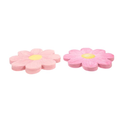 KOMBIUDA 20 Stück Pappteller Blumen-Essteller Urlaub Servietten Blumenservietten Gänseblümchen-Servietten Papier Rosa KOMBIUDA 20 Stück Pappteller Blumen-Essteller Urlaub Servietten Blumenservietten Gänseblümchen-Servietten Papier Rosa von KOMBIUDA