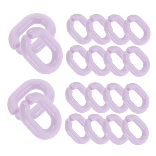 KOMBIUDA 200 Stück Verbindungsringe Aus Acryl Gliederketten Lose Handyzubehör Kettenglieder Für Die Schmuckherstellung Violett KOMBIUDA 200 Stück Verbindungsringe Aus Acryl Gliederketten Lose Handyzubehör Kettenglieder Für Die Schmuckherstellung Violett von KOMBIUDA