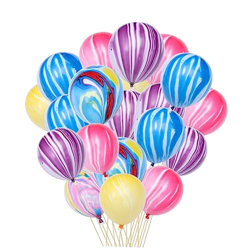KOMBIUDA 20St Hochzeitsballons komfetti Luftballons partydeko einschulung balloon snail essence safe todsicher hochzeitdeko geldschrank Vorschlagsballons Partyballons Pailletten Konfetti von KOMBIUDA