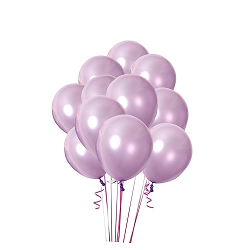 KOMBIUDA 20St Hochzeitsballons wandverkleidung Luftballons geburtstagsdeko Bogenballon Heliumballons lila hochzeitsdeko Dekor Partyballons Latexballons Perlmutt schmücken Combo-Platte von KOMBIUDA