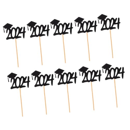 KOMBIUDA 20st Abschlussfahne Alles Zum Geburtstag-kuchenaufsatz Kuchendekorationsset Cupcake-kronen Kuchenform Jubiläum Kuchen Verzieren Party Cupcake-ständer Grad Black Papier KOMBIUDA 20st Abschlussfahne Alles Zum Geburtstag-kuchenaufsatz Kuchendekorationsset Cupcake-kronen Kuchenform Jubiläum Kuchen Verzieren Party Cupcake-ständer Grad Black Papier von KOMBIUDA