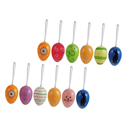 KOMBIUDA 20st Osterfarbe Eier Osterei-requisiten Osterrequisiten Selber Machen Diy - Osterdekorationen Urlaubsdekorationen Osterspielzeug Für Den Kindergarten Plastik KOMBIUDA 20st Osterfarbe Eier Osterei-requisiten Osterrequisiten Selber Machen Diy - Osterdekorationen Urlaubsdekorationen Osterspielzeug Für Den Kindergarten Plastik von KOMBIUDA