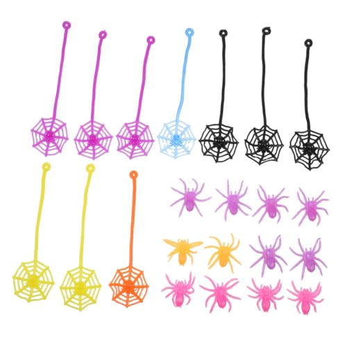 KOMBIUDA 24 Stück Halloween- Halloween Halloween Toys Gummispinnen küchendekoration Scherzartikel verrückte Dehnbare Spielsachen Festival-Party- Weichkleber KOMBIUDA 24 Stück Halloween- Halloween Halloween Toys Gummispinnen küchendekoration Scherzartikel verrückte Dehnbare Spielsachen Festival-Party- Weichkleber von KOMBIUDA