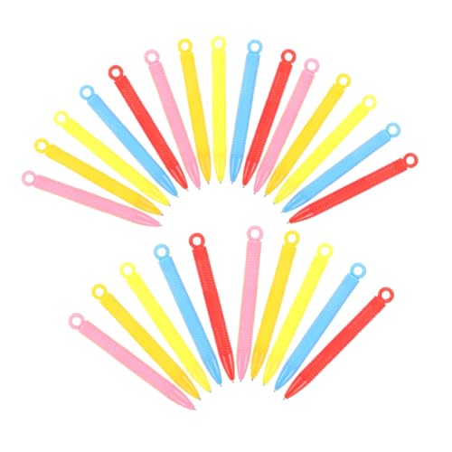 KOMBIUDA 25 Stück Teiliges Magnetische Ersatzstifte für Zeichenbretter Farbige Doodle Stifte für Kreative Aktivitäten für Schule und Reisen Sicher und Wiederverwendbar von KOMBIUDA