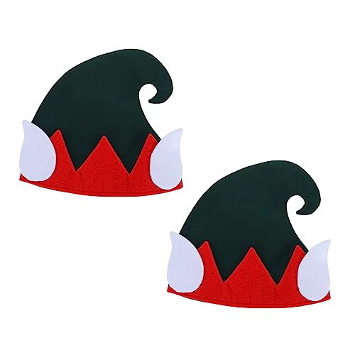 KOMBIUDA 2st Elfenhut Weihnachtliche Kostümdekorationen Kappen Requisiten Weihnachtsmützen Weihnachtliche Süßigkeiten-dekore Weihnachtsparty Liefert Party -requisiten Bonbon-dekore Stoff KOMBIUDA 2st Elfenhut Weihnachtliche Kostümdekorationen Kappen Requisiten Weihnachtsmützen Weihnachtliche Süßigkeiten-dekore Weihnachtsparty Liefert Party -requisiten Bonbon-dekore Stoff von KOMBIUDA