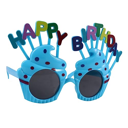 KOMBIUDA Make-up-Brille 2st Kind Sonnenbrille Kerzen Für Kuchen Geburtstagsparty-brille Gläser Sonnenbrillen Für Babys Cupcake-topper -brille Fräulein Bilden Alles Zum Geburtstag von KOMBIUDA