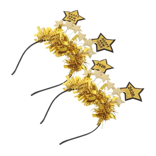 KOMBIUDA 2stücke Glitzer-stirnbänder Zum Neujahr Mit Sternen-design Leichte Und Bequeme Haarband-accessoires Für Feiertagspartys Und Fotoshootings KOMBIUDA 2stücke Glitzer-stirnbänder Zum Neujahr Mit Sternen-design Leichte Und Bequeme Haarband-accessoires Für Feiertagspartys Und Fotoshootings von KOMBIUDA