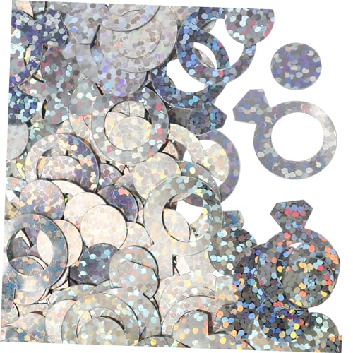KOMBIUDA 3 Hochzeitskonfetti Hochzeitsdekor Hochzeit Diamantring Konfetti Diamantring-tischstreuung Braut- Dekorationen Partykonfetti Für Den Tisch Ringe Esstisch Lustiges Konfetti Papier KOMBIUDA 3 Hochzeitskonfetti Hochzeitsdekor Hochzeit Diamantring Konfetti Diamantring-tischstreuung Braut- Dekorationen Partykonfetti Für Den Tisch Ringe Esstisch Lustiges Konfetti Papier von KOMBIUDA