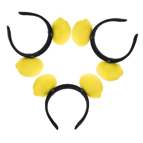 KOMBIUDA 3 Stück Lustiges Cosplay Zubehör für Themenpartys und Feiertagsveranstaltungen Einzigartige Frucht Haaraccessoires für Kreative Anlässe von KOMBIUDA