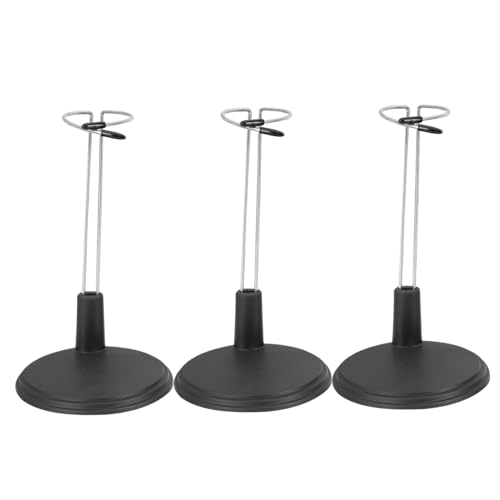 KOMBIUDA 3 Stück Puppenständer aus PVC für Stabilität und Schönheit von Figuren für Puppenhäuser und Vitrinen für Hohe Puppen von KOMBIUDA