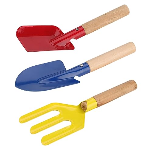 KOMBIUDA 3-teiliges Gartenwerkzeug-Set Kelle Unkrautgabel Stabile Metall-holzgriffe KOMBIUDA 3-teiliges Gartenwerkzeug-Set Kelle Unkrautgabel Stabile Metall-holzgriffe von KOMBIUDA