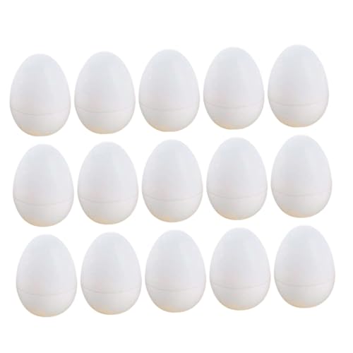 KOMBIUDA 30St Ostereier Hühner Eierkocher Eierpfanne teigroller ostern easter eggs easter basket koszyczki wielkanocne egg hunt künstliche Eier simuliertes Eiermodell Plastik Weiß KOMBIUDA 30St Ostereier Hühner Eierkocher Eierpfanne teigroller ostern easter eggs easter basket koszyczki wielkanocne egg hunt künstliche Eier simuliertes Eiermodell Plastik Weiß von KOMBIUDA