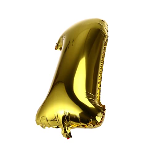 KOMBIUDA 32 Nummernballon aus Folie erste Geburtstagsdekorationen riesige Luftballons hochzeitslaken wedlock zahlen luftballon Zahlenballons Ballon mit Heliumzahl Nummernballons aus Folie von KOMBIUDA