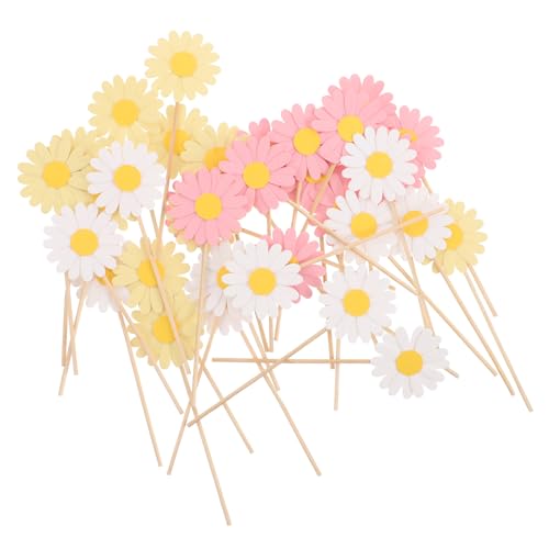 KOMBIUDA 36Stücke Blumen Cupcake Picker für Geburtstags und Babyparty Dekorationen Blumenform Hygienische Tortendeko für Festliche Anlässe KOMBIUDA 36Stücke Blumen Cupcake Picker für Geburtstags und Babyparty Dekorationen Blumenform Hygienische Tortendeko für Festliche Anlässe von KOMBIUDA