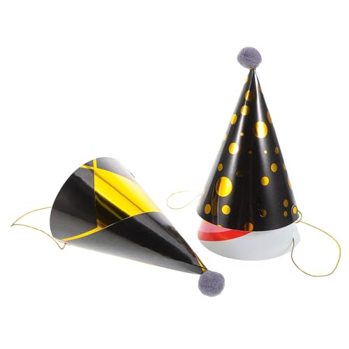 KOMBIUDA 3st Geburtstagshut Mit Goldprägung Kleine Partyhüte Mini-geburtstagshüte Partyhüte Für Das Neue Jahr Kindermütze Neujahrshut Geburtstagskrone Kinder Große Partyhüte Papier KOMBIUDA 3st Geburtstagshut Mit Goldprägung Kleine Partyhüte Mini-geburtstagshüte Partyhüte Für Das Neue Jahr Kindermütze Neujahrshut Geburtstagskrone Kinder Große Partyhüte Papier von KOMBIUDA
