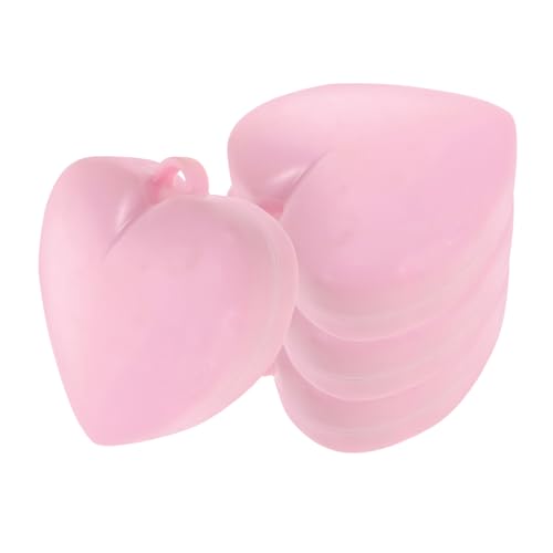 KOMBIUDA 4 Stück Herzförmige Ballongewichte Schwere Ballon Gewichte Pendants für Hochzeiten Babypartys und Geburtstagsfeiern Tischdekoration für Besondere Anlässe von KOMBIUDA