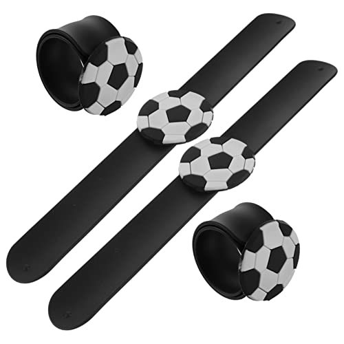 KOMBIUDA 4 Stück Kugelring Zappeln Armbänder Coole Gadgets Tablette Aufkleber Schlagbänder Für Partyartikel Für Ball-slap-armband Kieselgel von KOMBIUDA