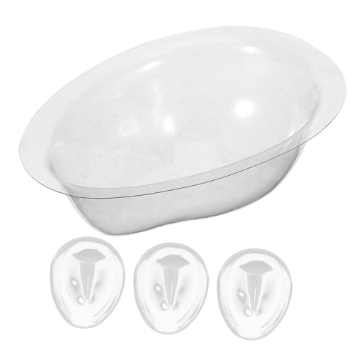 KOMBIUDA 4 Stück Transparente Kunststoffmaske Gesichtsmasken Für Puppen Gesichtsbedeckung Für Mini-Puppen DIY Bastelzubehör KOMBIUDA 4 Stück Transparente Kunststoffmaske Gesichtsmasken Für Puppen Gesichtsbedeckung Für Mini-Puppen DIY Bastelzubehör von KOMBIUDA