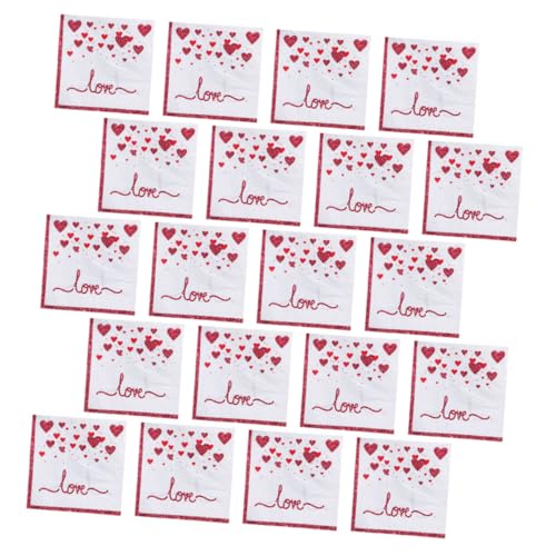 KOMBIUDA 40 Stück Bedruckte Servietten Valentinstag Gastservietten Valentinstag Paper Gast Serviette Happy Valentinstag Cocktail Serviette Valentinstag Getränke Servietten Papier Weiß KOMBIUDA 40 Stück Bedruckte Servietten Valentinstag Gastservietten Valentinstag Paper Gast Serviette Happy Valentinstag Cocktail Serviette Valentinstag Getränke Servietten Papier Weiß von KOMBIUDA