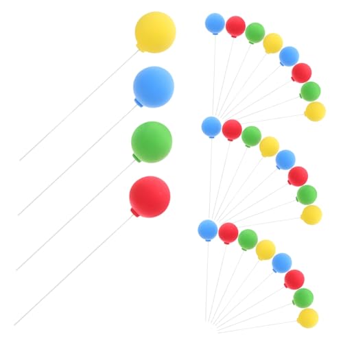 KOMBIUDA 40 Stück Teiliges Bunte Mini Luftballon Tortendeko aus Runde Cake Ball Toppers für Geburtstag Hochzeit Einfache Anbringung Stabile Party Kuchen Dekoration KOMBIUDA 40 Stück Teiliges Bunte Mini Luftballon Tortendeko aus Runde Cake Ball Toppers für Geburtstag Hochzeit Einfache Anbringung Stabile Party Kuchen Dekoration von KOMBIUDA
