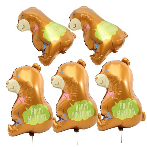 KOMBIUDA 5 Stück Ballon aus Aluminiumfolie kindergeburtstags dekoration ballons luftballone gasballon Kinderfest Dekoration Ballonbogenständer aufblasbare Tiere Ballon-Requisite KOMBIUDA 5 Stück Ballon aus Aluminiumfolie kindergeburtstags dekoration ballons luftballone gasballon Kinderfest Dekoration Ballonbogenständer aufblasbare Tiere Ballon-Requisite von KOMBIUDA