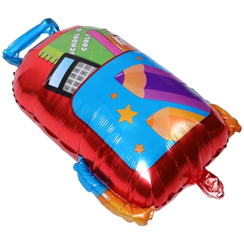 KOMBIUDA 5stücke Einschulung Folienballon in Schultaschenform Aufblasbarer Ballon Für Ersten Schultag Partydekoration Zum Schulanfang Für Kindergarten KOMBIUDA 5stücke Einschulung Folienballon in Schultaschenform Aufblasbarer Ballon Für Ersten Schultag Partydekoration Zum Schulanfang Für Kindergarten von KOMBIUDA
