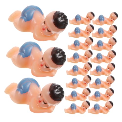 KOMBIUDA 50 Stück Babypartytischdekorationen Winziges Entzückende Plastikbabys Dekore Für Kleine Babys Mini-plastikbabys Partyzubehör Babyfiguren Aus Kunststoff Mini-babys Pp von KOMBIUDA