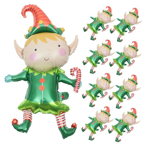 KOMBIUDA 50 Stück Clown-Ballon grüne ballons weihnachtsbaum Festliche Luftballons Weihnachtsfeier Dekoration Ballon für die Dekoration Weihnachtsfolienballon Aluminiumfolie Green KOMBIUDA 50 Stück Clown-Ballon grüne ballons weihnachtsbaum Festliche Luftballons Weihnachtsfeier Dekoration Ballon für die Dekoration Weihnachtsfolienballon Aluminiumfolie Green von KOMBIUDA